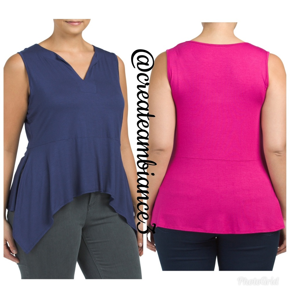 Kim & Cami Sharkbite Top